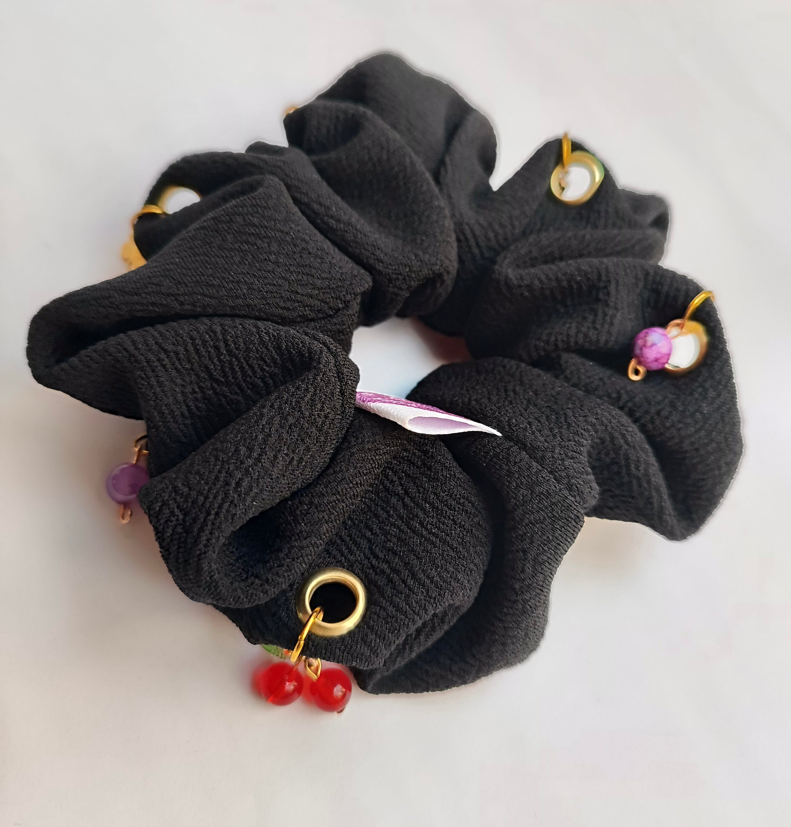 Scrunchie Dijes Dorados