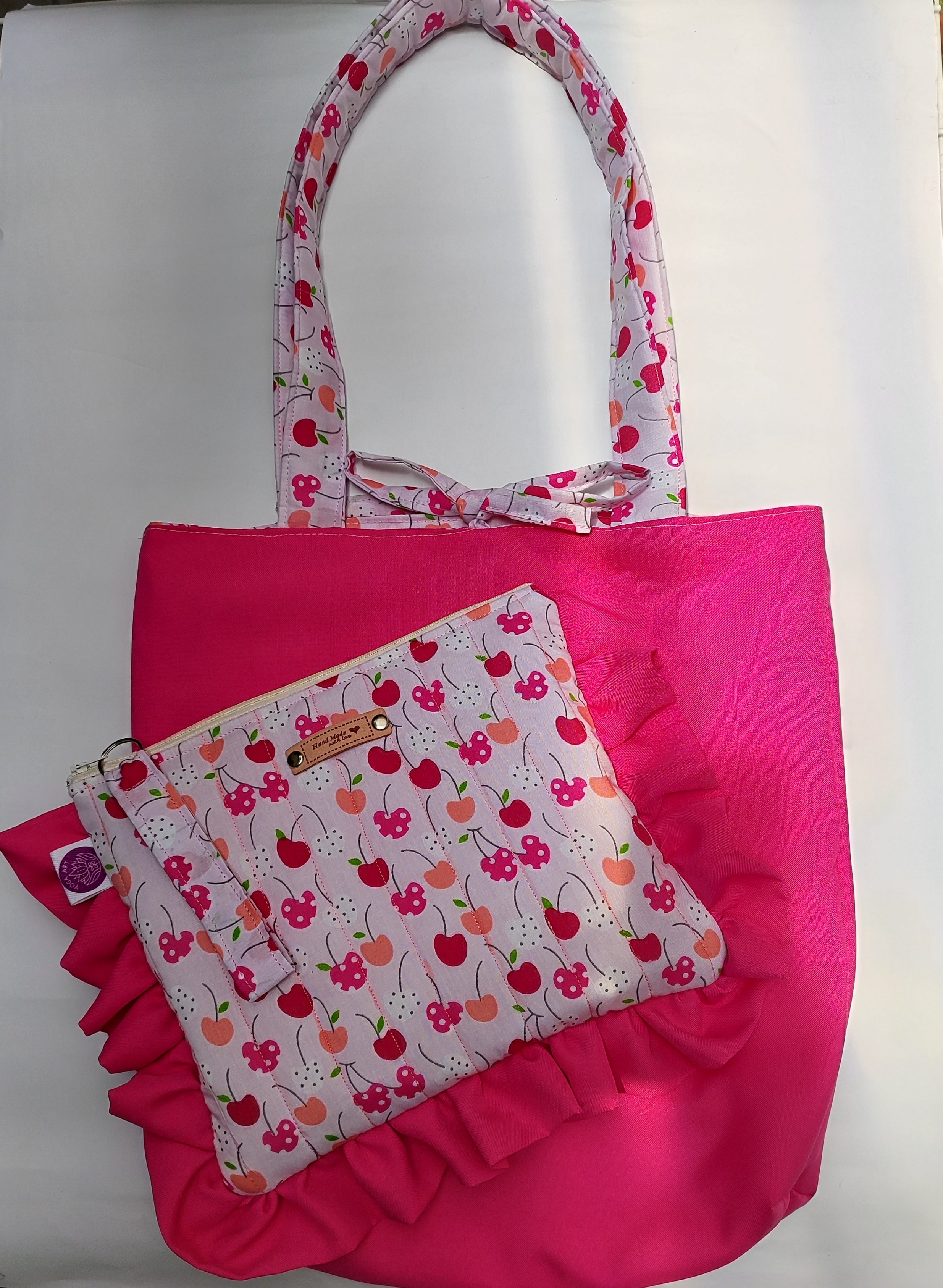 Tote reversible más estuche